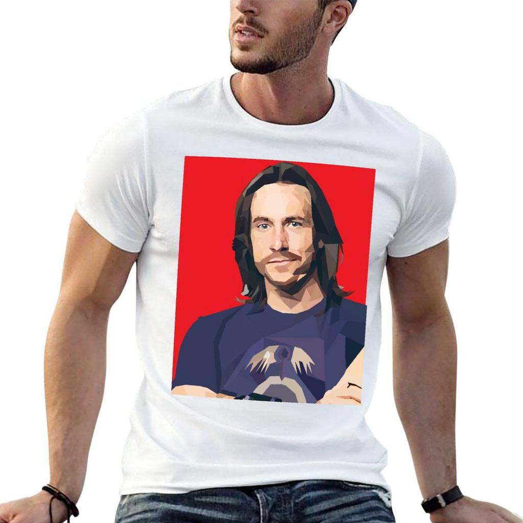 Matthew Mercer Low Poly Tshirt Casual Fashion Short Sleeve Cotton Tshirt