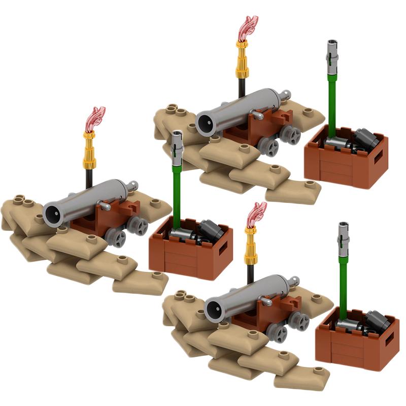 Medieval Military Building Blocks Napoleonic Wars Castle Knight Soldier Figures Weapons Guns British French Marshal Infantry Toy