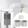 Hose Extender Air Conditioner Adapter Flexible Setup Options Improved Cooling Efficiency For Portable Air Conditioner