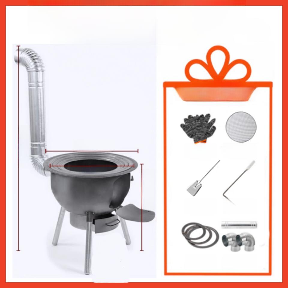 New Sle Rural Home Wood Burning Stove Portable Outdoor Large Pot Stove el Stove Equipment und Pot Stove