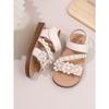 New Arrival Elegant Girls' Floral Princess Style Sandals Soft-Sole Sweet & Stylish Shoes for Toddlers Casual Kids Shoes Cute Girls Shoes