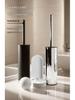 304 Stainless Steel Wall-Mounted Toilet Brush Set with Base