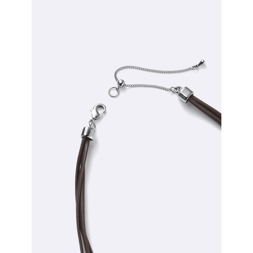 Gu By Uniqlo Metal   Cord Choker Mn