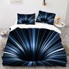3 Stylish 3D Vortex Visual Printed Bedding Sets, Soft and Comfortable Breathable Duvet Sets for Bedrooms and Guest Rooms