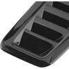 Hood Vents, 2Pcs Universal Car Hood Vent Wear Bonnet Vents Practical Engine Hood Vents for Focus RS MK2 (Glossy Black)