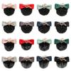 Women Spring Clips Korean Bun Snood Ballet Dancing Hairnet Hairgrips Cover Net  Waiter
