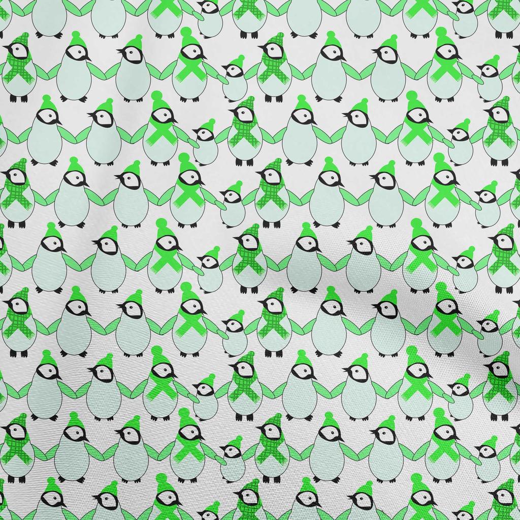 oneOone Cotton Poplin Dusty Teal Green Fabric Kawai Sewing Material Print Fabric By The Yard 42 Inch