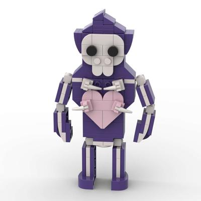 3D Kinderbaustein Plastik Spiel Designer für Jugendliche und Kinder Garten von Banban Skelettmonster