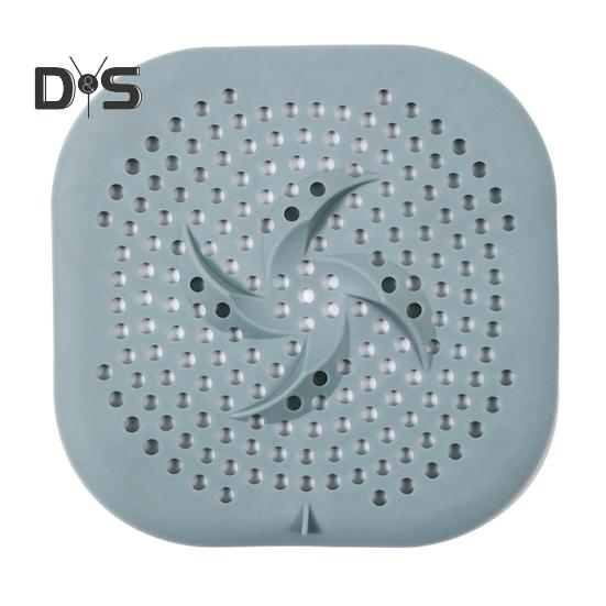 

Силиконовый фильтр для раковины, улавливатель волос для слива душа, простая установка, многофункциональный эффективный протектор для слива душа, фиксатор волос для ванной комнаты зелёный