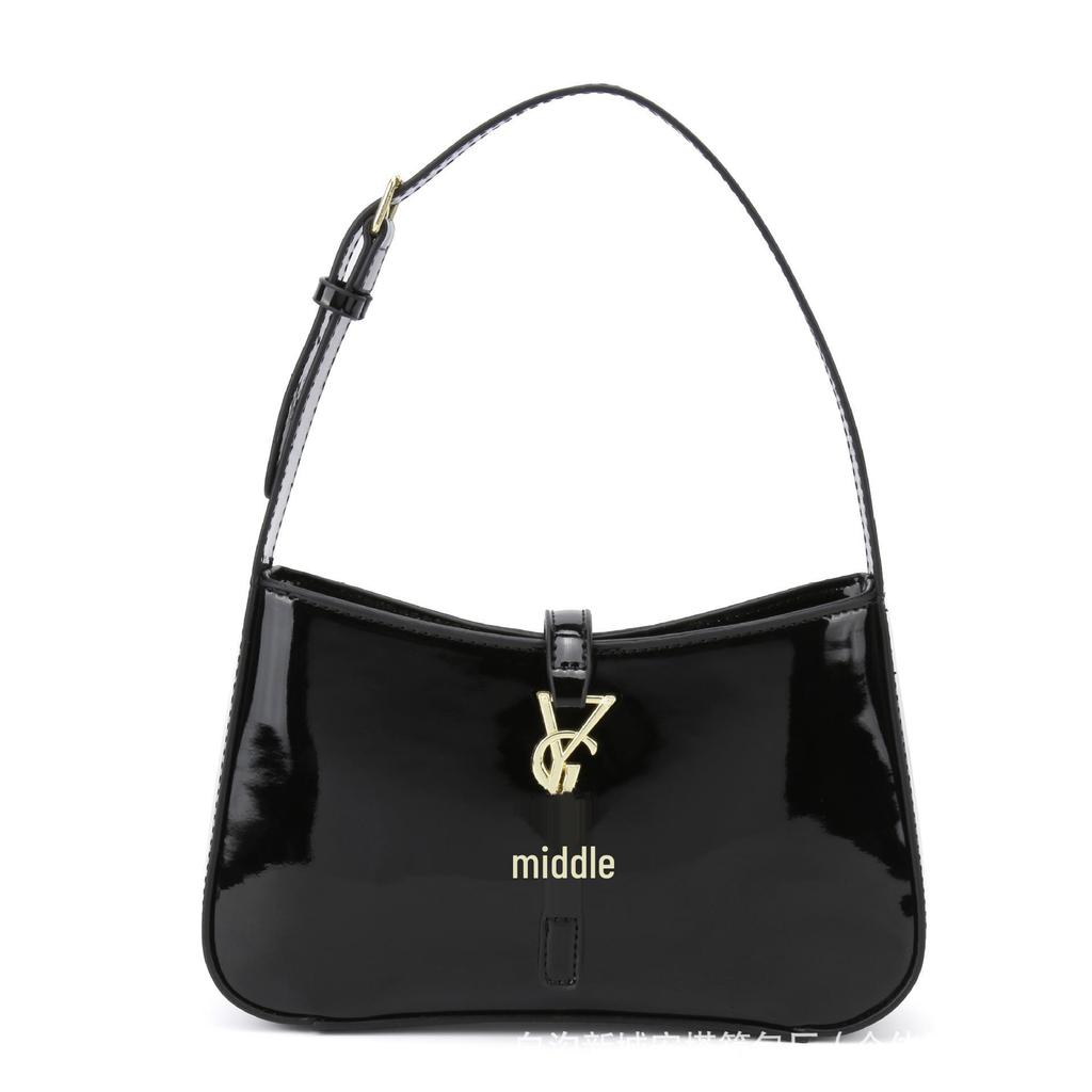 2025 Geantă de umăr de nișă versatilă de culoare solidă exclusivă pentru femei