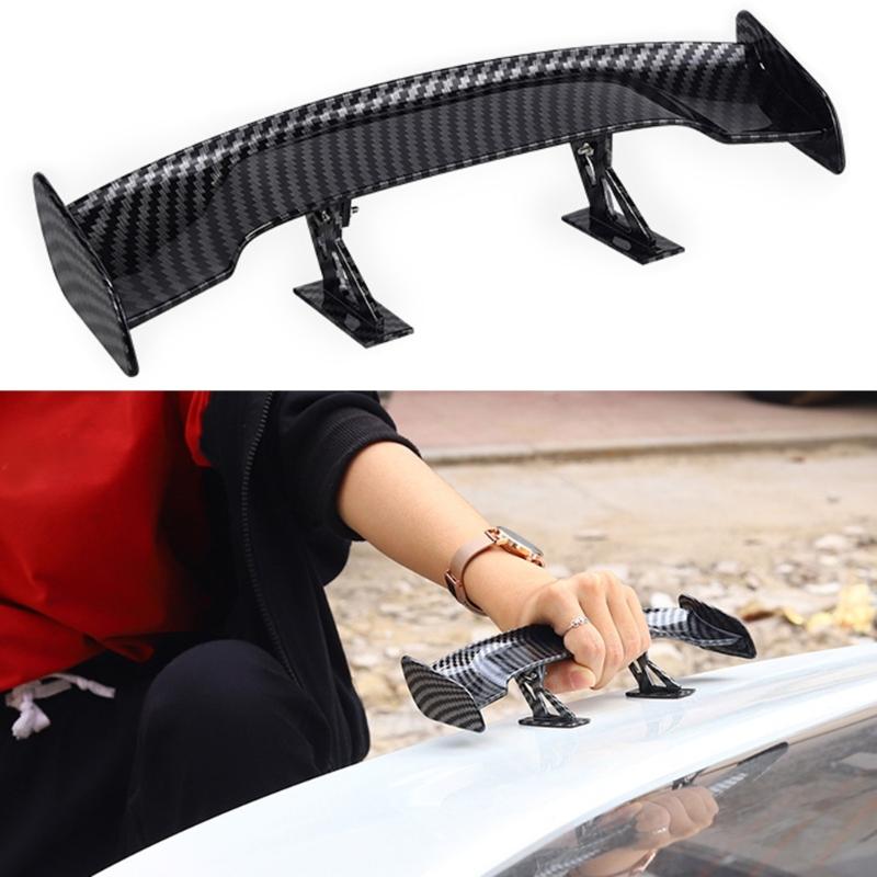Car Rear Wing Car Spoiler Wing Tail Decoration Tail Wing 9.8in Car Tail Spoiler Wing Auto Accessory