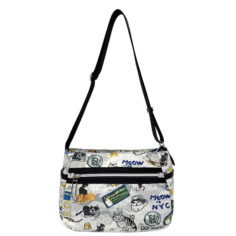 Новая легкая дорожная сумка через плечо 71-8020 Серая