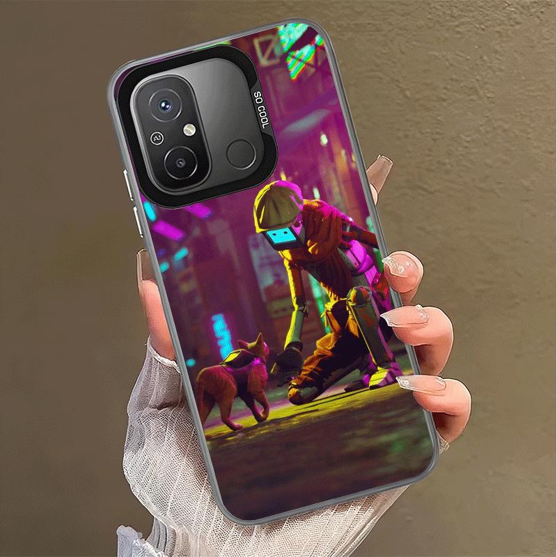 Stray Cat Game B-12 Shockproof Phone Case for Xiaomi Poco X7 X6 X5 X3 Pro F7 Ultra M8 Redmi 15C 15 14C 13C 12C 10C 13 12 10