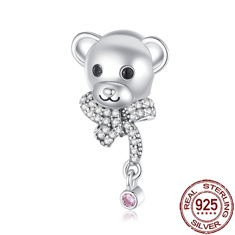 New Charms Copper Cat Dog Flamingo Chameleon Axolotl Animal Beads Fit Bracelet Necklace Women Diy Jewelry