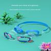 Children'S Swimming Goggles Hd Anti-Fog Waterproof Professional Swim Glasses With Swim Cap Set For Boys Girls