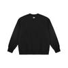 MLB Sweatshirts Unisex Black Crew Neck Moderate Regular 3AMTB0214-50BKS