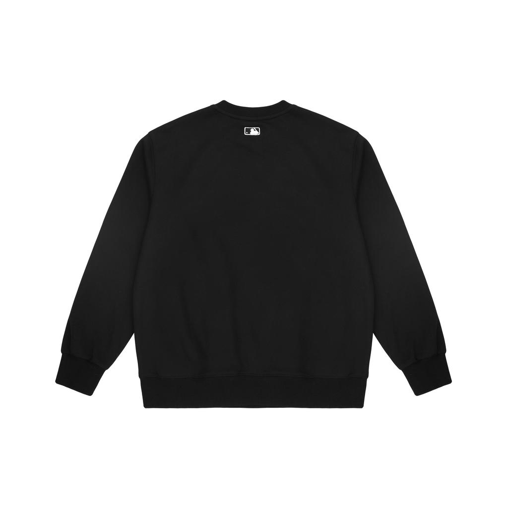MLB Sweatshirts Unisex Black Crew Neck Moderate Regular 3AMTB0214-50BKS