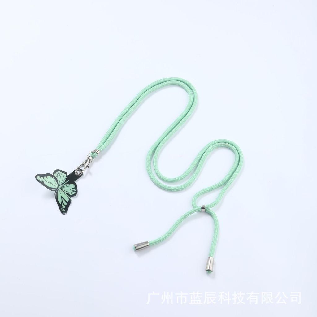 Handyschmuck, farbiges Handyband, verstellbarer Hals, Handykette, Crossbody-Cartoon-Dichtung, Anti-Verlust