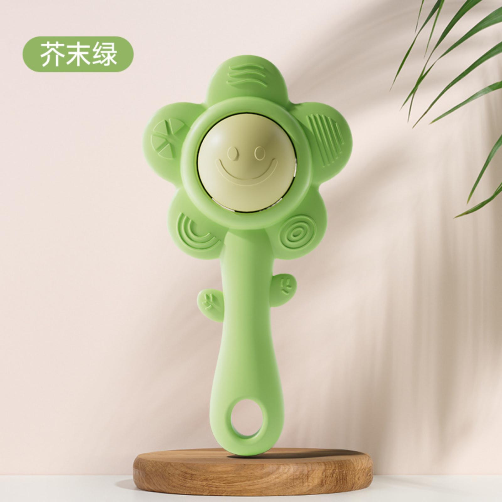 Baby Toy Sand Rattle Hand-Shaker Early Learning Sand Rattle For Grasping Practice One Size