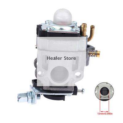 Carburador para Roçadeira 11mm/15mm Para Aparador de Sebes 2 Tempos 22cc-52cc Encaixe Universal Carburador Peça de Reposição para Roçadeira Motosserra