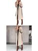 Women's Long-Sleeve Trench Coat