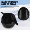 Lixada Snowboard Helmet with Detachable Earmuff Men Women Safety Skiing Helmet with Goggle Fixed Strap Professional