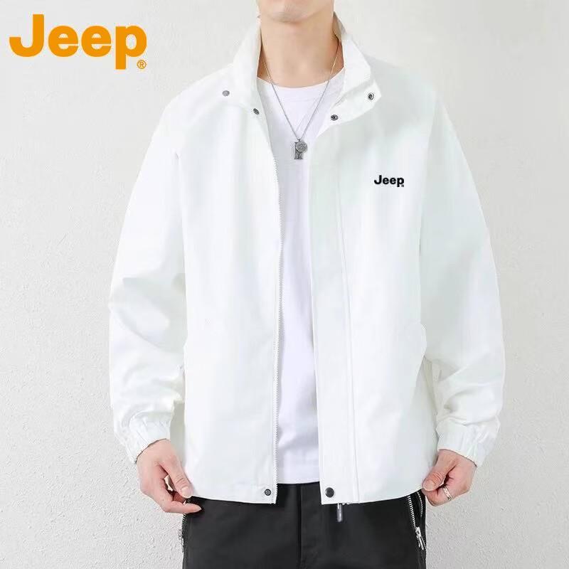 

JEEP Men s 2025 Autumn/Winter Stand-Collar Casual Jacket L