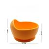 Baby Feeding Bowl Food Grade Silicone Anti Drop Snack Bowls Training Toddler Children's Tableware Solid Color Durable Plates