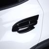 For Kia SELTOS 2026-2026 Carbon Fiber Black External Door Handle Cover Door Bowl Trim External Accessories LHD