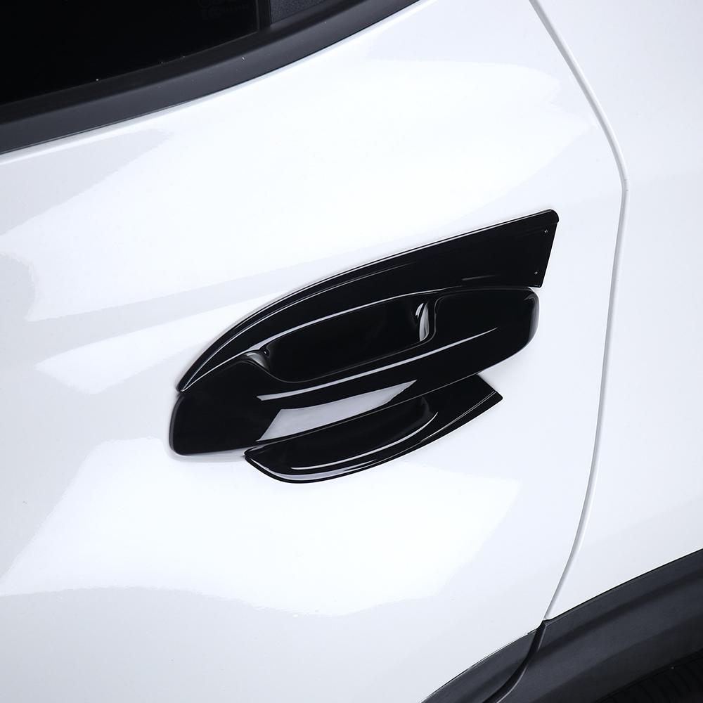 For Kia SELTOS 2026-2026 Carbon Fiber Black External Door Handle Cover Door Bowl Trim External Accessories LHD
