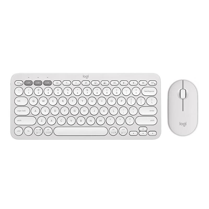 Logitech Pebble 2 Combo Kabelloses Tastatur-Maus-Set
