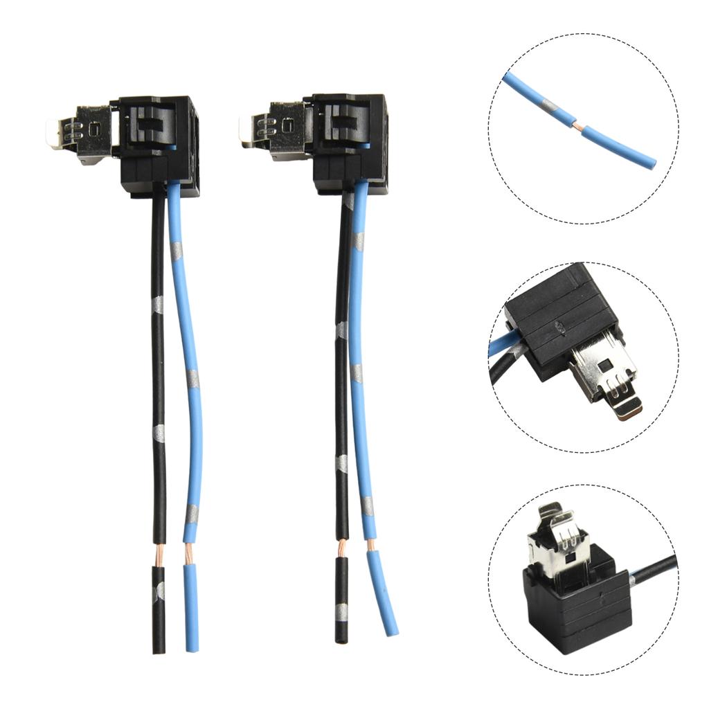 H1 Headlight Harness Car Headlight Connector Vehicle Lighting Car Headlight Upgrade Versatile Compatibility High Reliability
