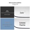 Black Decorative Covers for 9X Car Emblems, Metal Protection Mod Accessories