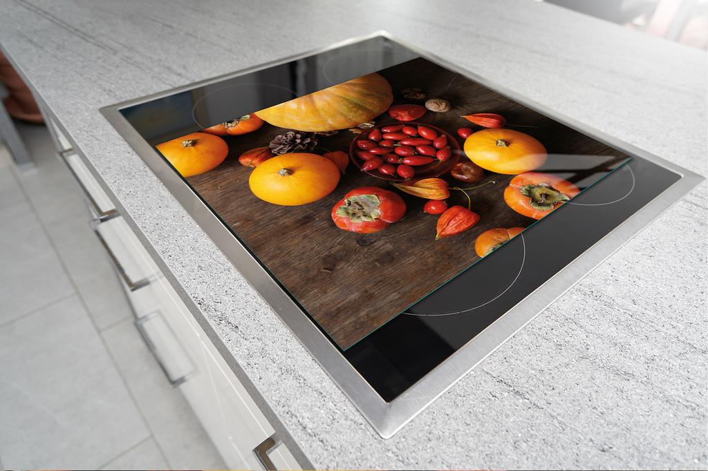 GLASS CUTTING BOARD 45x52 Vegetables
