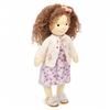 BlissfulPixie Waldorf Doll - Amber, Handmade, 30cm, Soft, Cute Plush Toy for Girls, Perfect for Kids