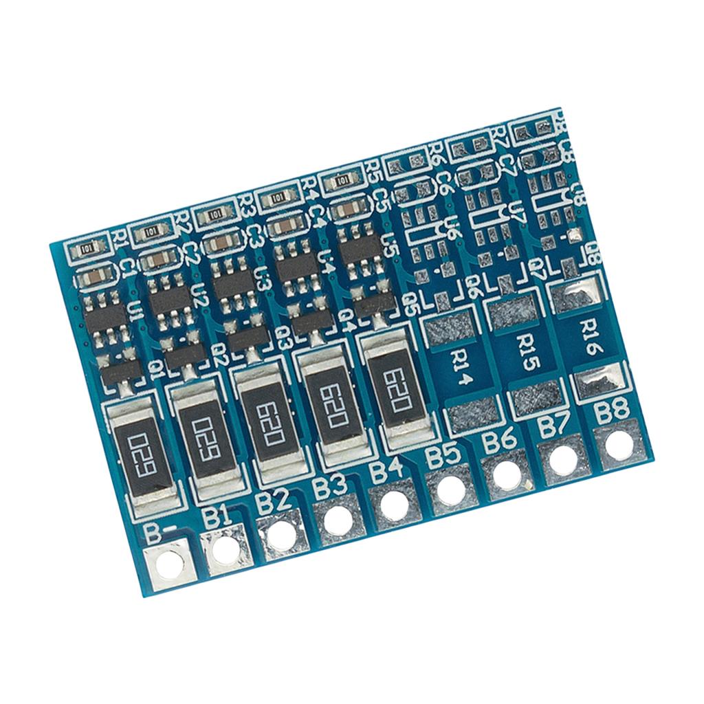 3S 4S 5S 6S 7S 8S Balancer Board 18650 Balncing Full Charging Battery Balance Function Protections Board 11.1-33.6V
