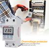 230VAC Over/Under-Voltage Current Protector Single Phase Adjustable Over and Under Voltage Protector for Home Office Appliance