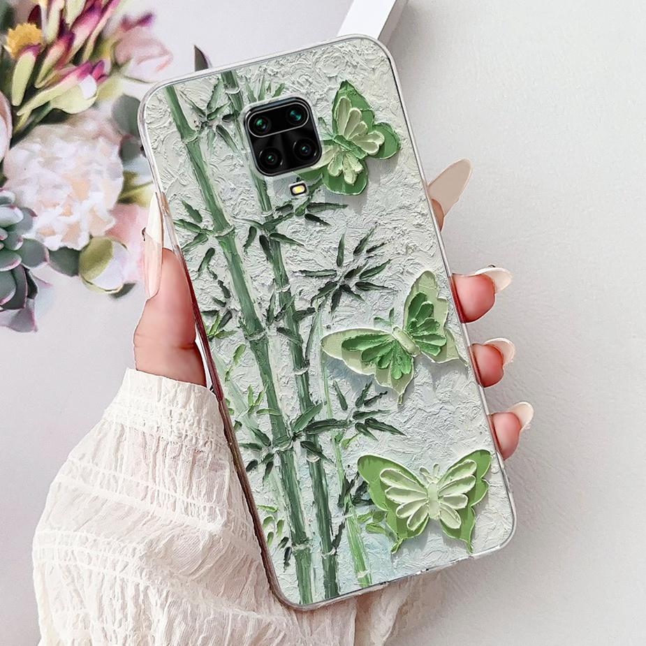 For Xiaomi Redmi Note 9 Pro Case Luxury Painted Cover Soft Silicone Phone Case For Redmi Note 9 Pro Max Note9 S 9S Fundas Bumper