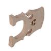Yibuy 5er-Pack Holzfarbe Volle Größe 44 Musikinstrument Ahorn Cello Steg