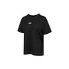 Nike Graphic Print Short Sleeve T-Shirt with American Vintage and Regular Shoulder Women Tops Black CT8923-010