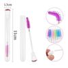 Disposable Crystal Rod Mascara Wand & Eyebrow Comb for Eyelash Extension Makeup