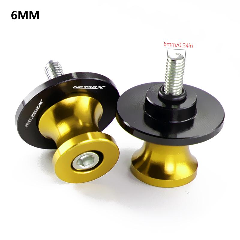 For HONDA NC750X NC 750X NC750 X 2014-2020 2025 Motorcycle Accessories CNC M6/M8/M10 Swingarm Spools Rear Sliders Stand Screws