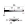 Compatible Speaker Mounting Bracket for SE18, SE26, SEB26, SEDS32 Soundbars