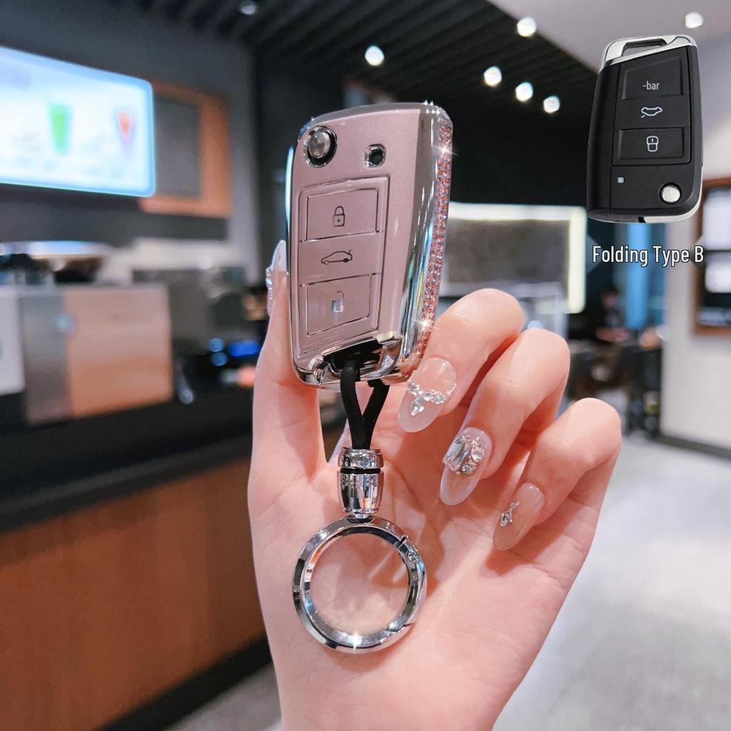 Volkswagen Key Cover for Passat, Sagitar, Lavida, Magotan, Tayron, T-Cross, Teramont, Bora Models.