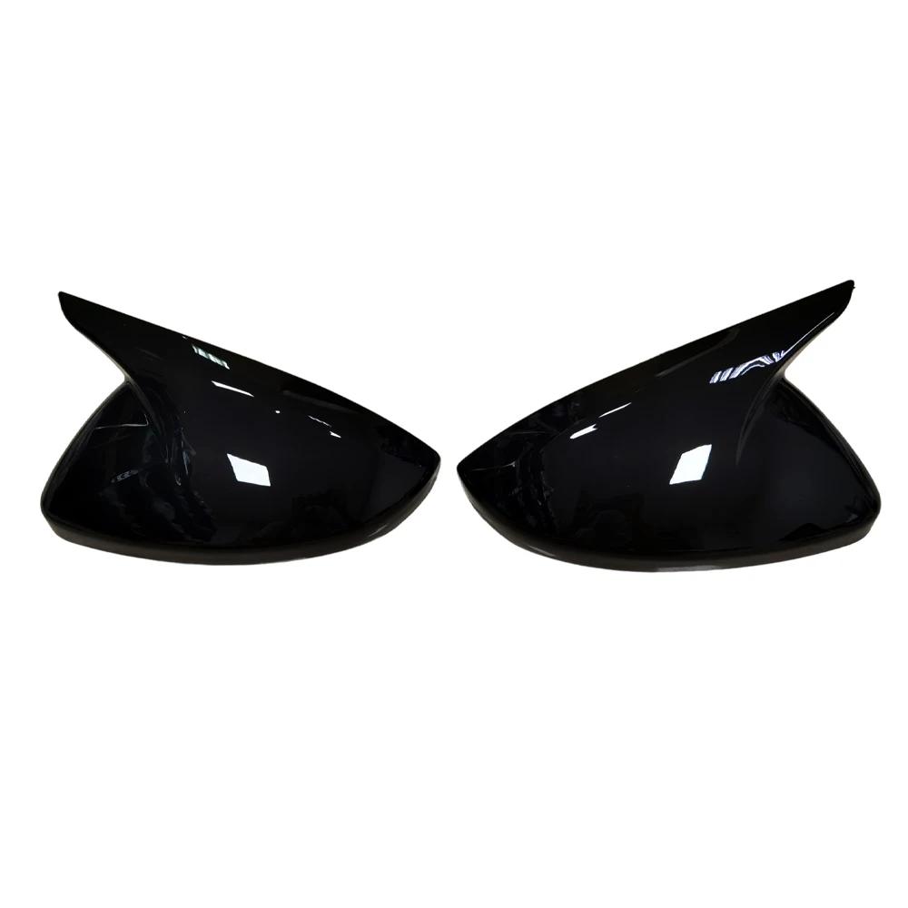 For Peugeot 208 - Peugeot 308 2014- 508 2008 Rearview Side Mirror Cover Wing Cap Sticker Exterior Case Trim Carbon