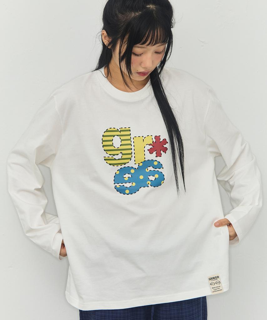 GRAVER [Unisex] Grae-S Long Sleeve T-Shirt_3 Colors