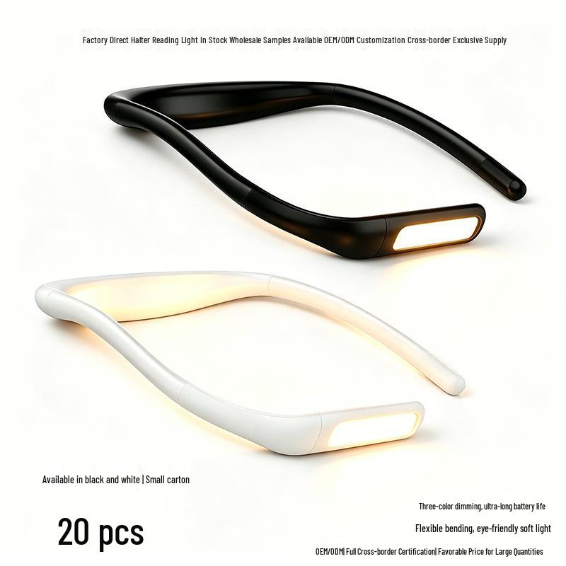 Best-Selling Neck Reading Light: Long Battery Life, LED Soft Night Light, USB Rechargeable, Ideal for Dorms and Bedside Reading