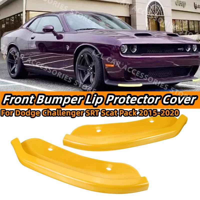 Front Bumper Splitter Protector Lip Spoiler for Dodge Challenger SRT 2015- Diffuser Guard Cover Yellow