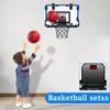 Electronic Scoring Basketball Board Indoor External Box Scoring Metal Circle Foldable Dunks Target Sports Toy
