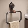 No Drilling Suction Cup Towel Rack Medieval Style Towel Hanging Rack  Kitchen